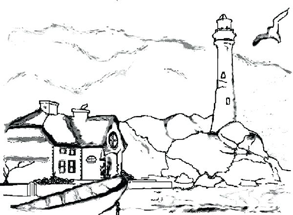 Lighthouse Coloring Pages Lighthouse Coloring Sheet Lighthouse 600x441 Lighthouse Coloring Pages Lighthouse Coloring Sheet Lighthouse