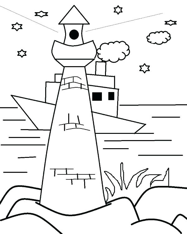 Lighthouse Pictures To Color Lighthouse Coloring Pages Free 600x750 Lighthouse Pictures To Color Lighthouse Coloring Pages Free