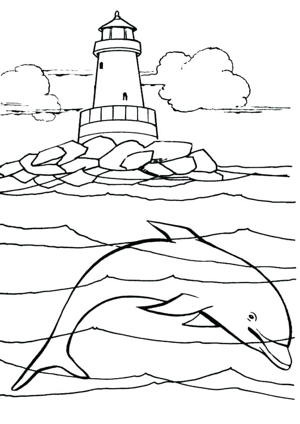 Free Printable Lighthouse Coloring Pages - Printable Word Searches
