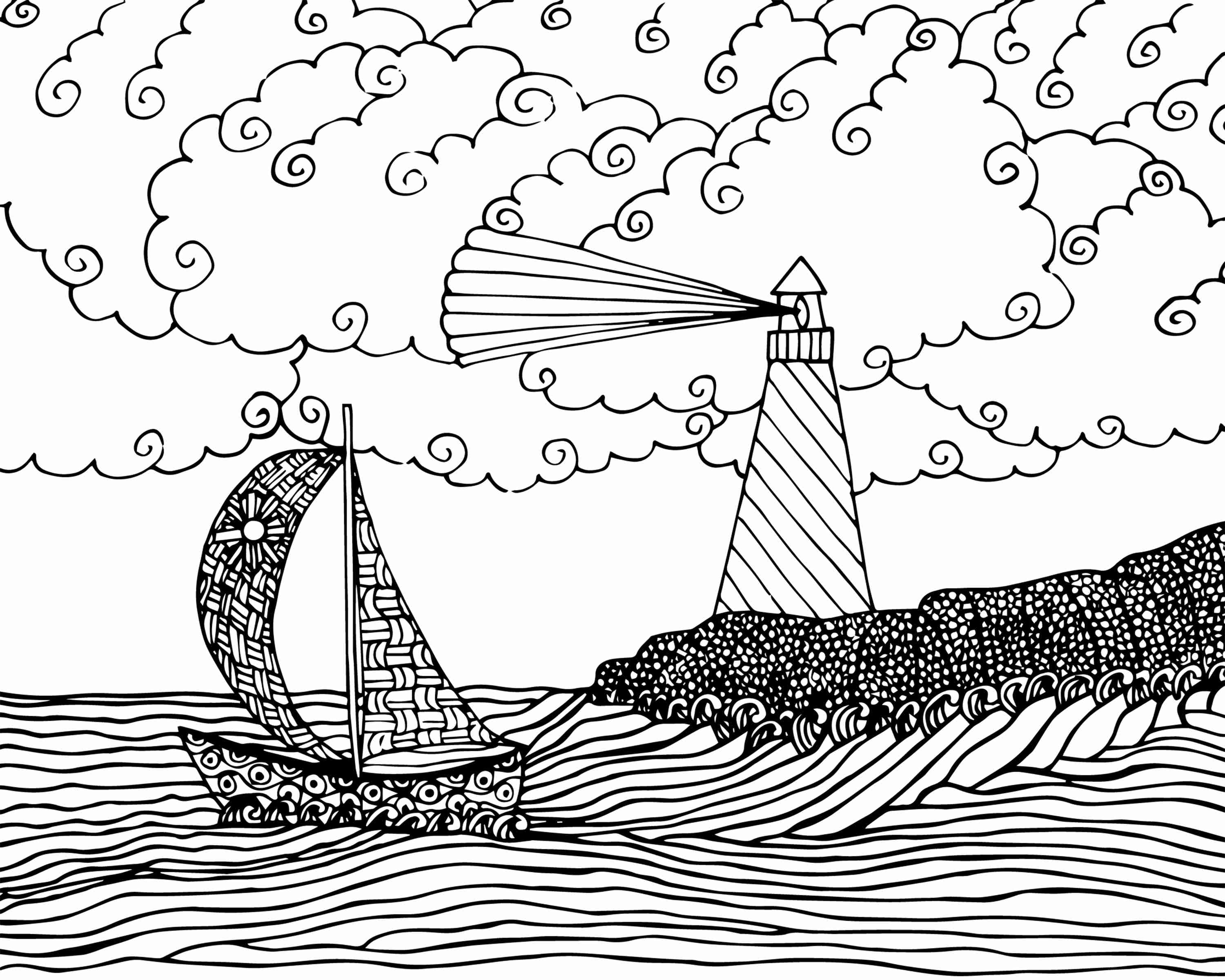 3000x2400 New Lighthouse Coloring Pages Olegratiy