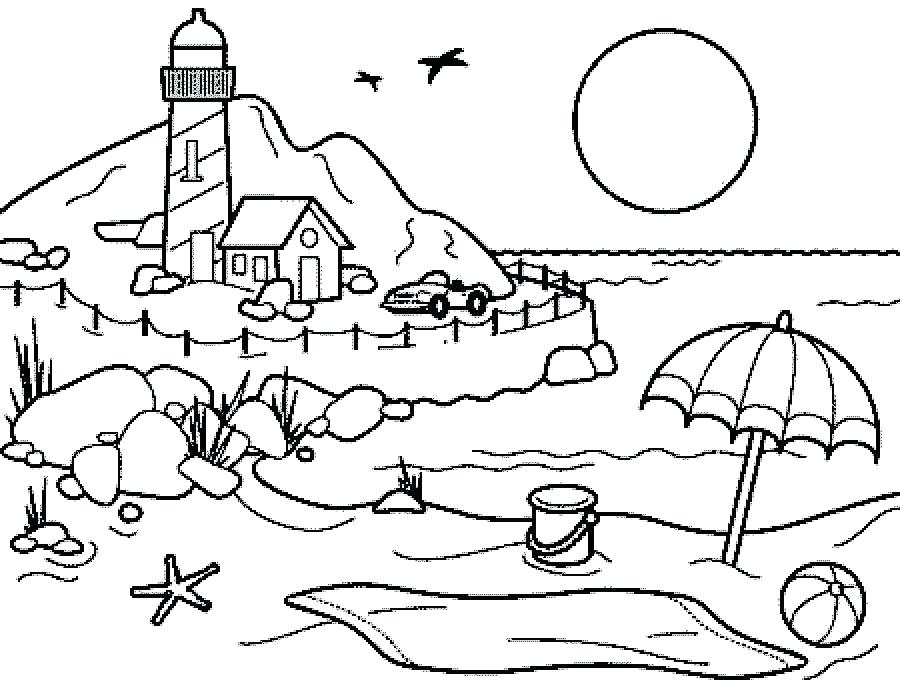 Lighthouse Coloring Page Lighthouse Coloring Page 1 Free Beach 900x688 Lighthouse Coloring Page Lighthouse Coloring Page 1 Free Beach