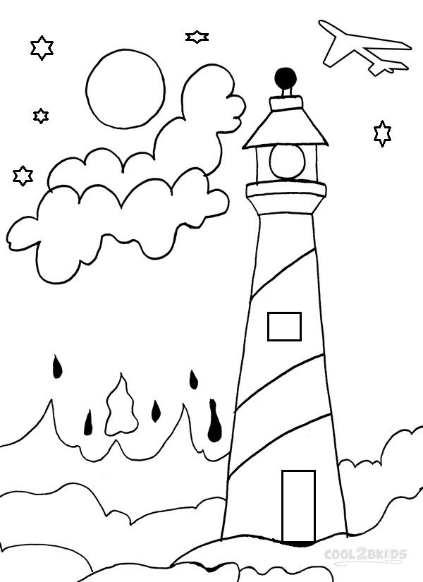 Lighthouse Coloring Pages To Download And Print For Free Church 600x825 Lighthouse Coloring Pages To Download And Print For Free Church