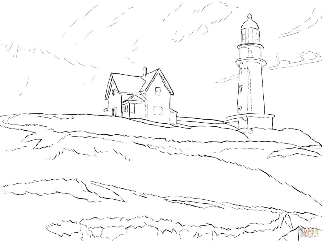 A Sailboat And Lighthouse Coloring Pages For Adults Ship Page Free 1043x782 A Sailboat And Lighthouse Coloring Pages For Adults Ship Page Free