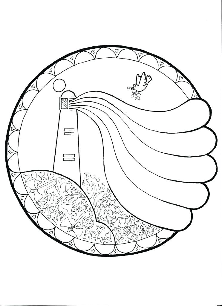 743x1024 Lighthouse Coloring Pages Lighthouse Coloring Page Beach Coloring