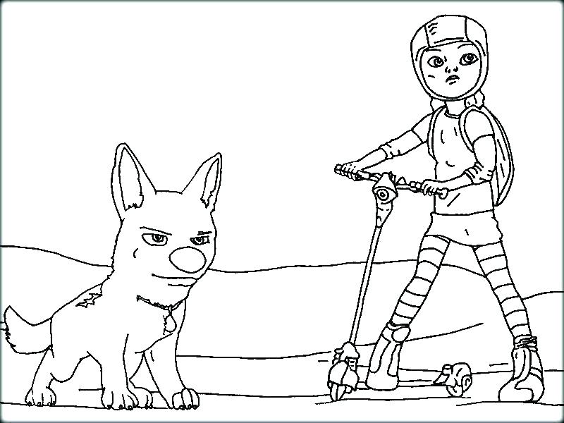 800x600 Bolt Coloring Page