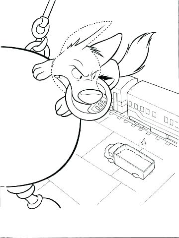 360x480 Lightning Coloring Pages