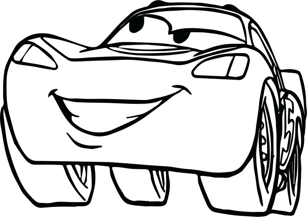 1024x725 Lightning Mcqueen Coloring Page