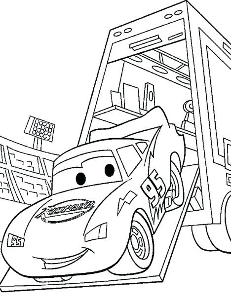 Lightning Mcqueen Colouring Pages To Print at GetColorings.com | Free ...