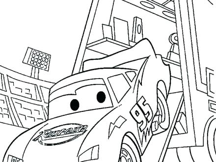 440x330 Lightning Mcqueen Printable Coloring Pages Coloring Pages