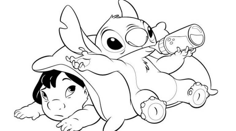 770x430 Lilo And Stitch Coloring Pages27 Coloring Pages For Kids
