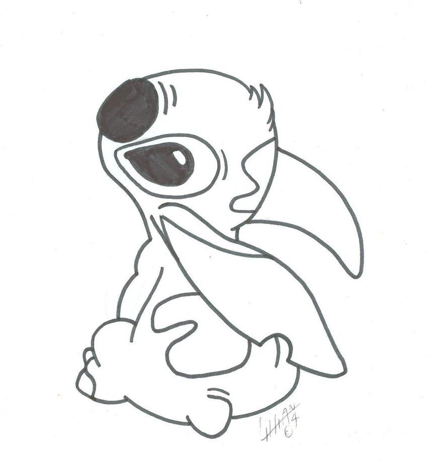 859x930 Lilo Stitch Coloring Pages
