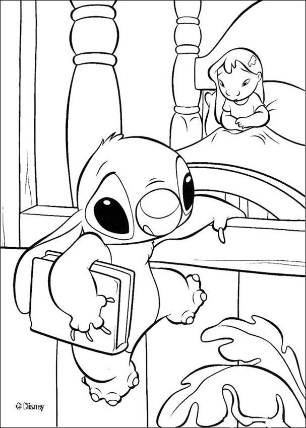 607x850 Lilo And Stitch Coloring Pages