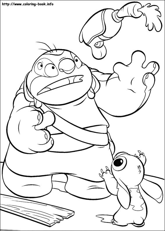 567x794 Lilo And Stitch Coloring Pages On Coloring