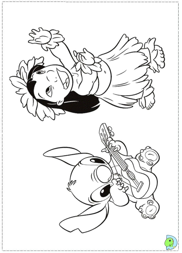 691x960 Top 75 Lilo And Stitch Coloring Pages