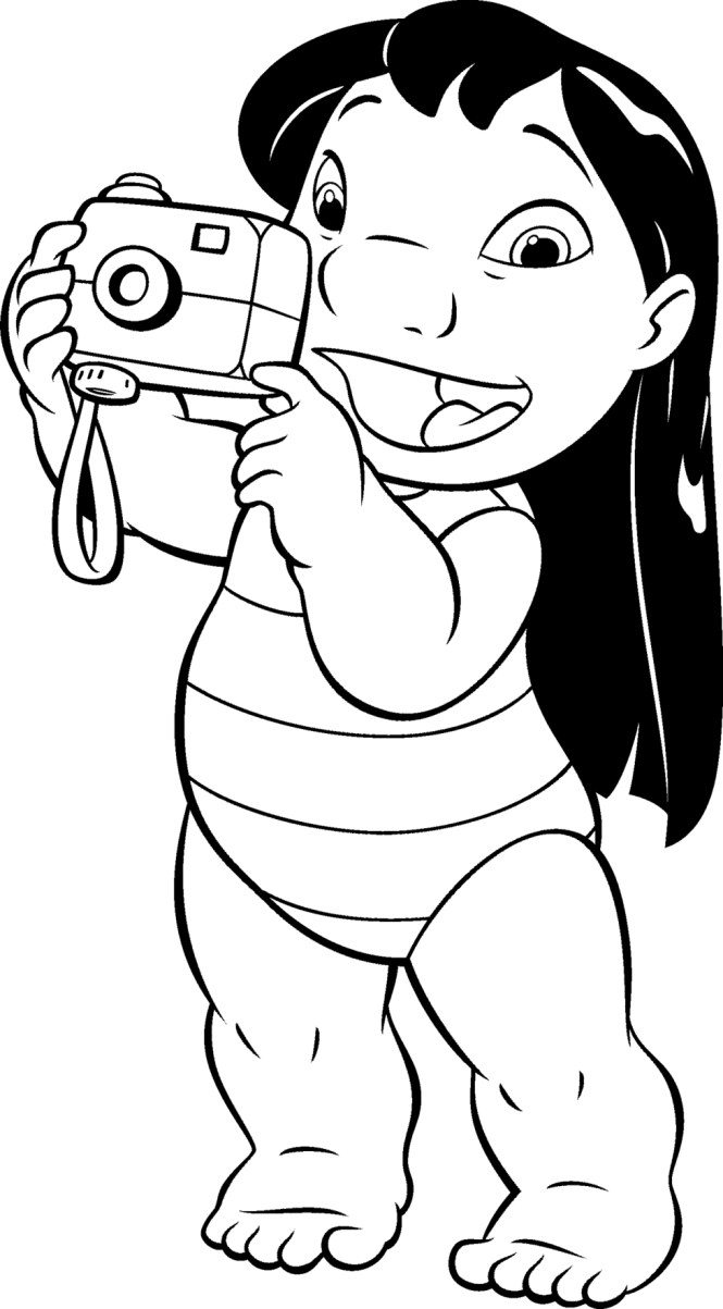 665x1203 Awesome Lilo Coloring Pages Free Coloring Pages Download