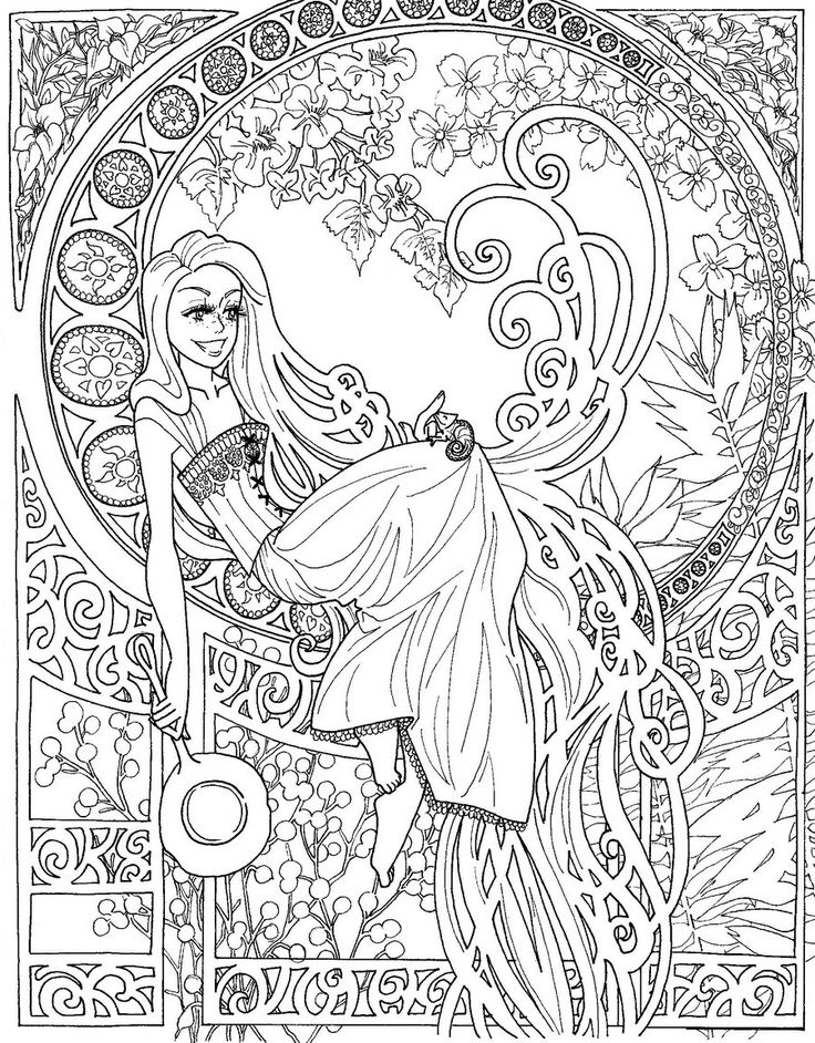 Line Art Coloring Pages