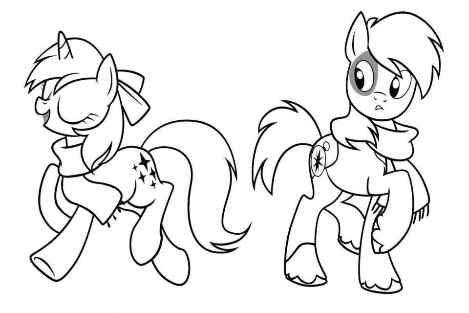 960x640 Perfect My Little Ponies Coloring Pages 34 In Line Drawings