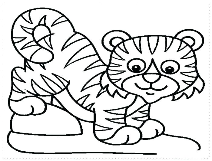 Tiger Printable Coloring Pages Coloring Pages Of Tigers Coloring 700x532 Tiger Printable Coloring Pages Coloring Pages Of Tigers Coloring