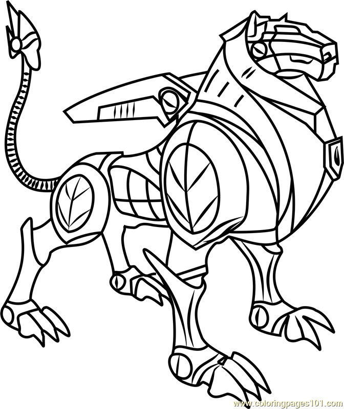 672x800 Black Lion Coloring Page