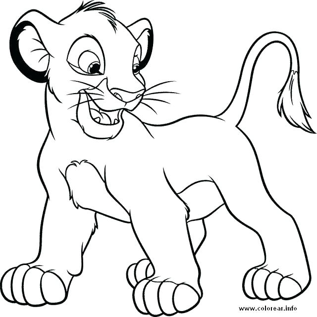 640x640 Baby Simba Coloring Pages Baby Coloring Pages Baby Lion Coloring