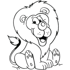 230x230 Top 20 Free Printable Lion Coloring Pages Online