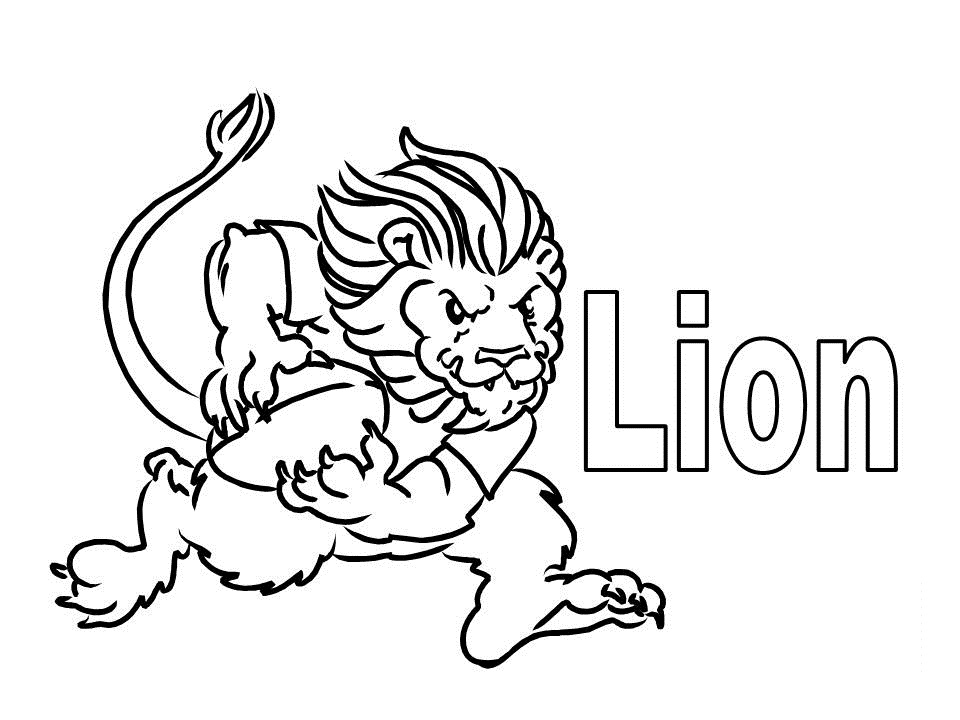 Free Printable Lion Coloring Pages For Kids 960x720 Free Printable Lion Coloring Pages For Kids