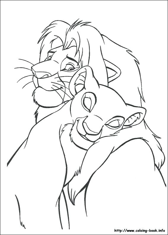 The Lion King Coloring Pages The Lion King Coloring Picture Lion 567x794 The Lion King Coloring Pages The Lion King Coloring Picture Lion
