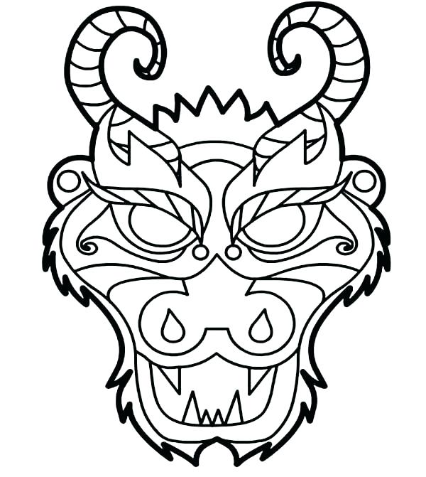 Lion Dance Coloring Page at GetColorings.com | Free printable colorings ...