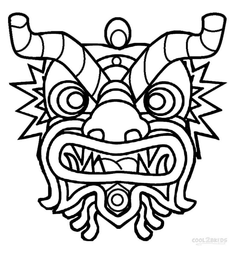 800x850 Printable Chinese New Year Coloring Pages For Kids Cool2bkids