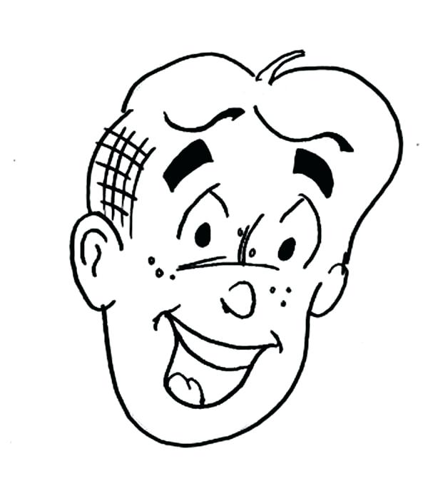 Lion Head Coloring Page 600x706 Lion Head Coloring Page