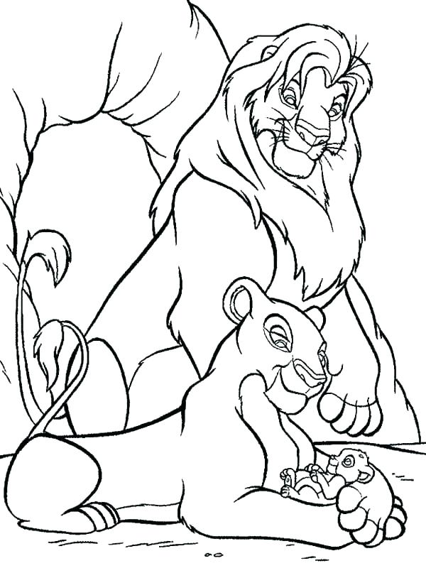 Coloring Picture Of A Lion Lion King 2 Coloring Pages Lion King 600x807 Coloring Picture Of A Lion Lion King 2 Coloring Pages Lion King