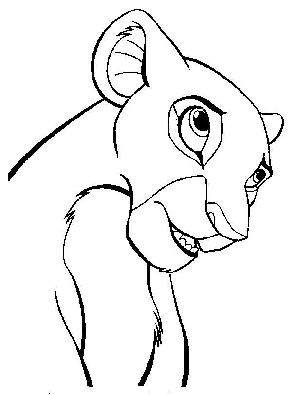 Lion King Characters Coloring Pages