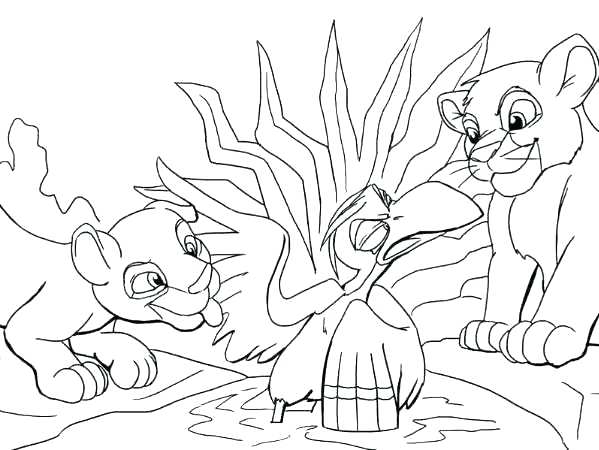 Lion King Coloring Pages Collection Lion King Scar Coloring Pages 599x450 Lion King Coloring Pages Collection Lion King Scar Coloring Pages