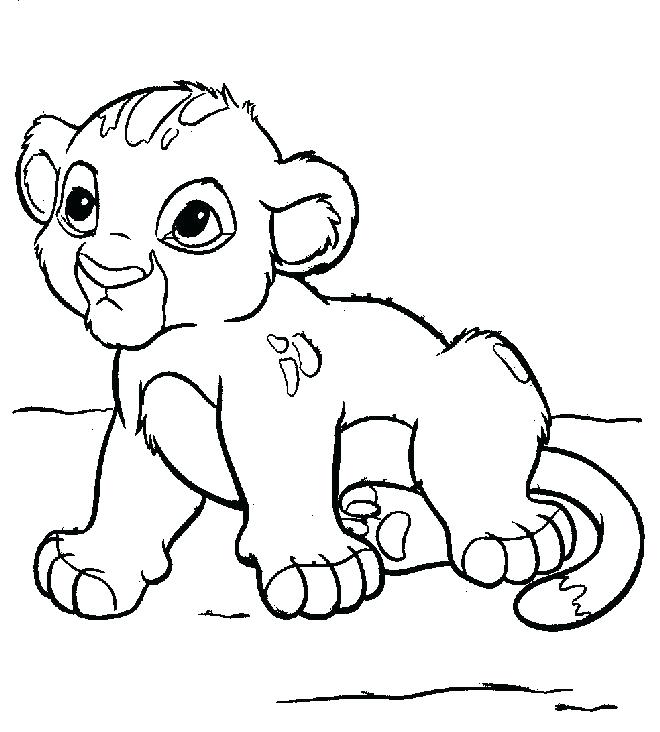 660x732 Lion King Color Pages Lion Color Page Baby Lion Coloring Pages