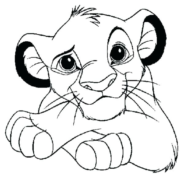 600x601 Lion King Coloring Pages The Lion King Coloring Book Lion King