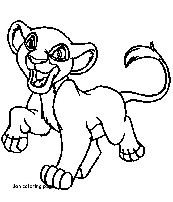 560x652 Kiara Happy Lion King Coloring Pages For Lion Coloring