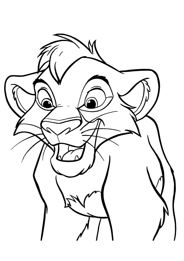 595x842 Lion King Coloring Pages Kovu