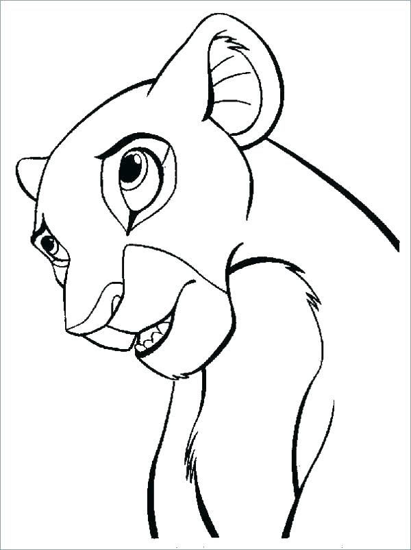 600x802 Lion King Coloring Pages And The Page Baby Surprising Lion King