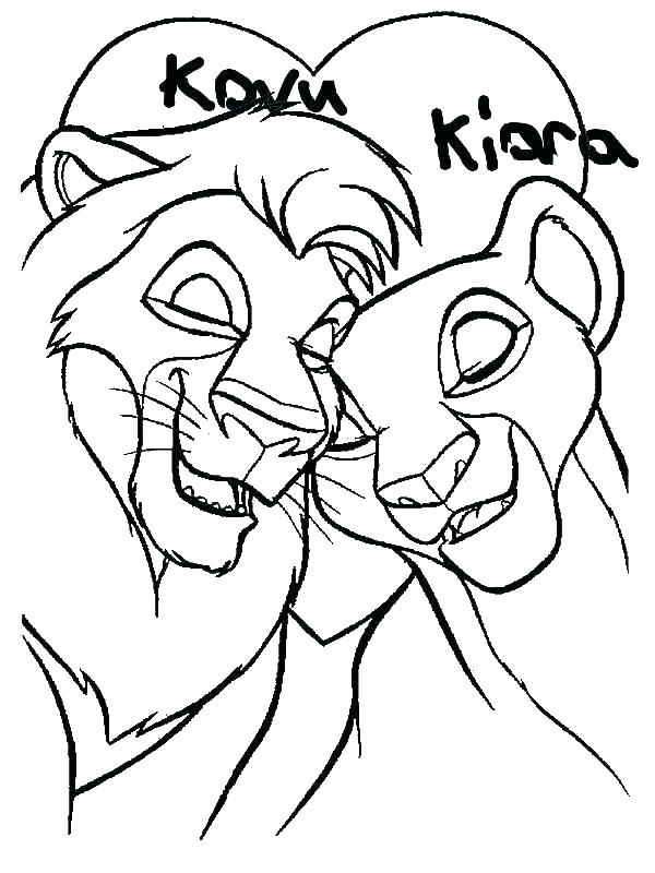 600x800 Simba Coloring Page Cliptext.co