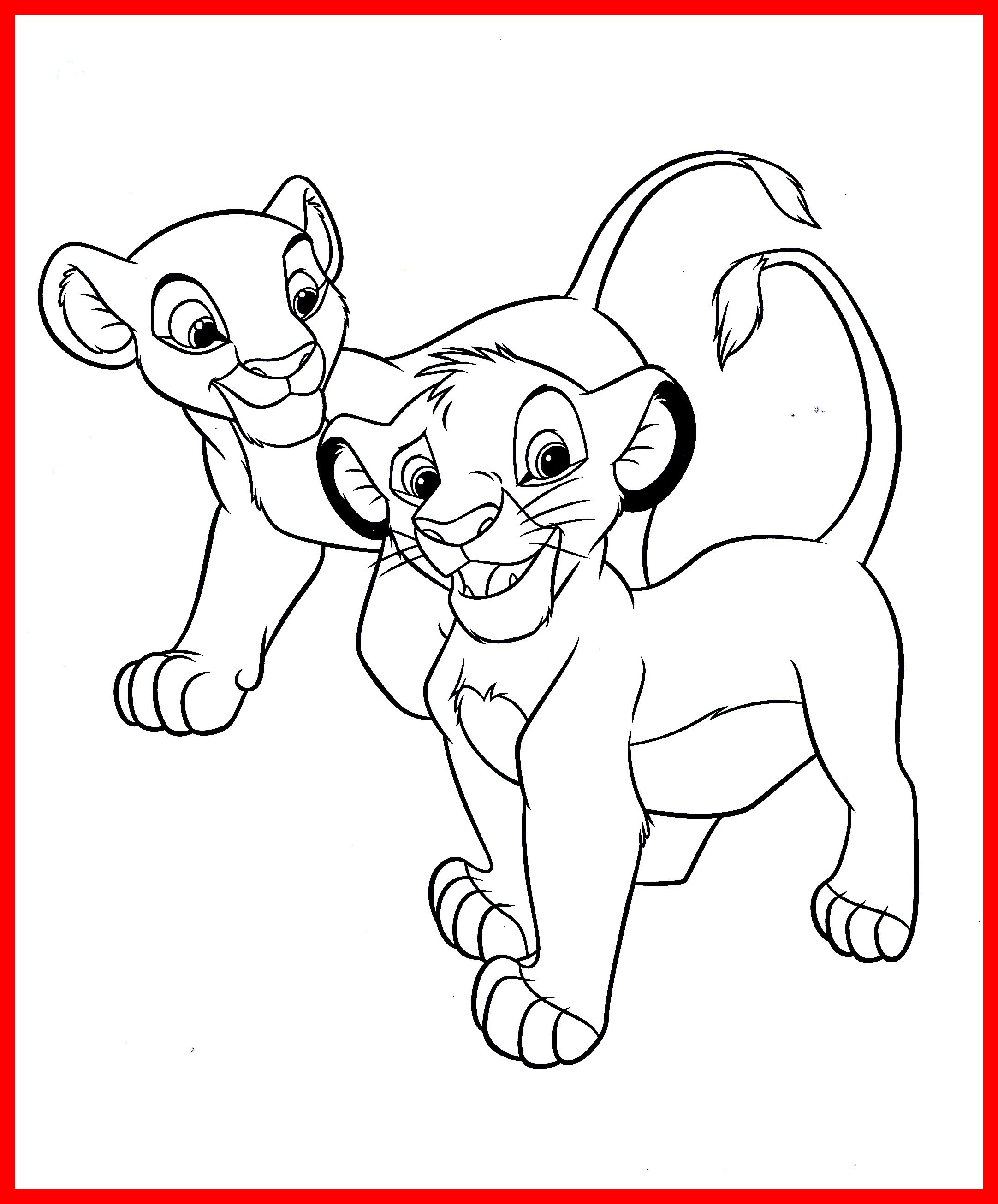 2164x2612 Inspiring Nala Coloring Pages Simba And Picture For Kids