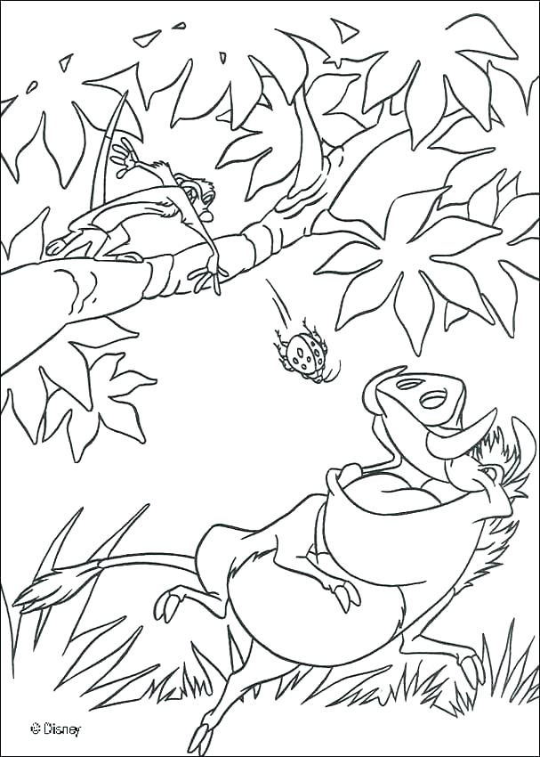 Lion King Hyena Coloring Pages at GetColorings.com | Free printable ...