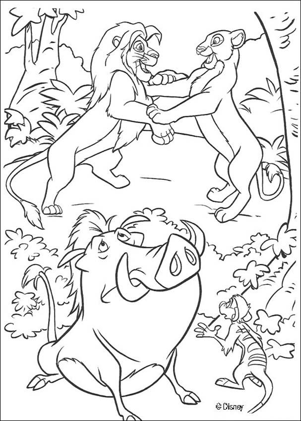 607x850 Simba Coloring Pages, Drawing For Kids, Kids Crafts