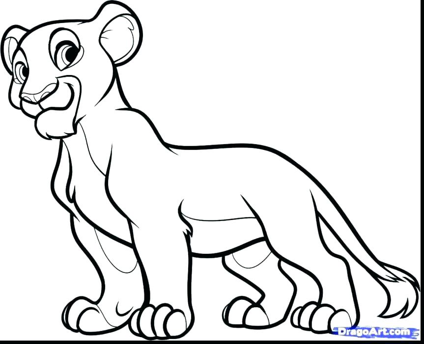 863x702 Nala Coloring Pages Coloring Pages Coloring Pages Fabulous How