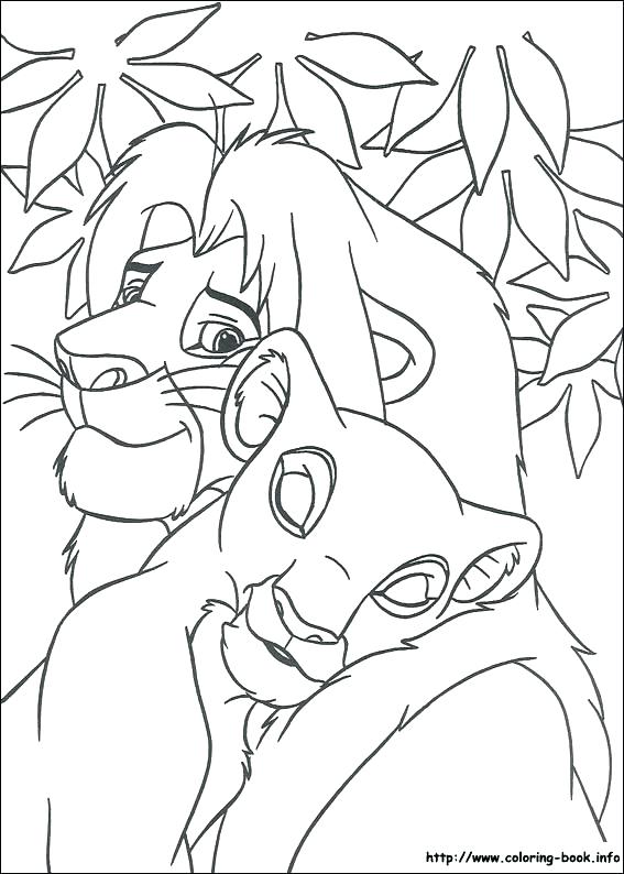 Lion King Printable Coloring Pages