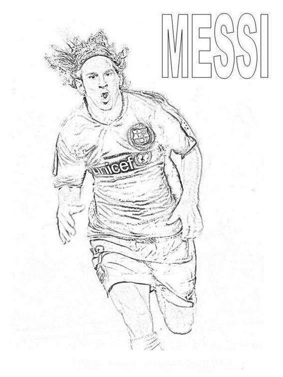 567x756 Lionel Messi After Scoring Goals Coloring Pages Sport Coloring