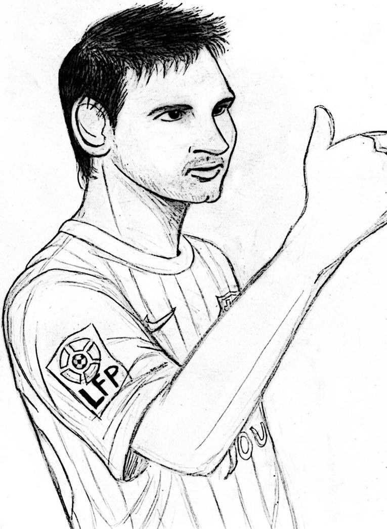 765x1045 Messi Coloring Pages 404989
