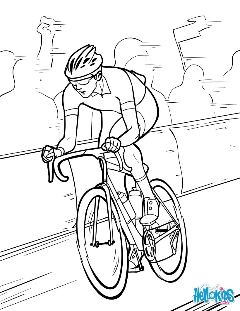 820x1060 Tour De France Coloring Sheet More Cycling And Sports Coloring