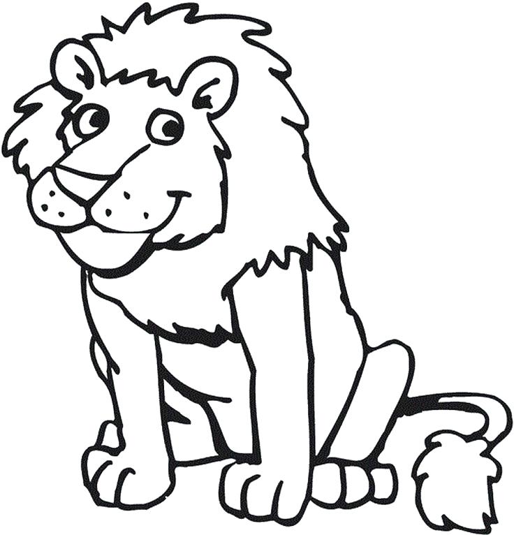 736x766 Lion King Color Pages Lion Coloring Pages To Print Printable Lion