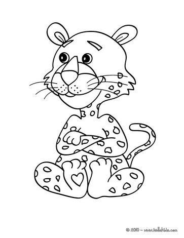 363x470 Lioness With Lion Cub Coloring Pages