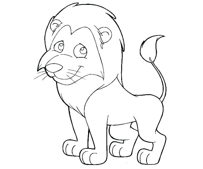 650x542 Lions Coloring Pages Cliptext.co
